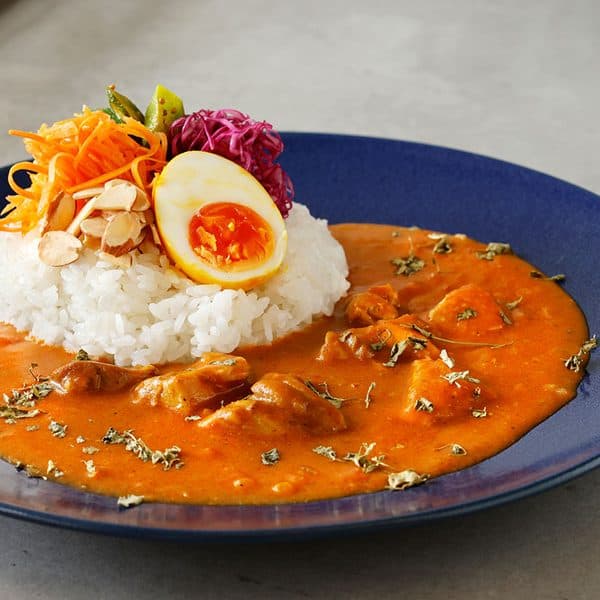 贅沢バターチキンカレー(+素揚げ野菜)